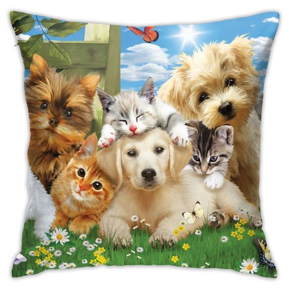 RTENNB Accessories - Pillow Cases Pets Selfie Printed Protectors Covers